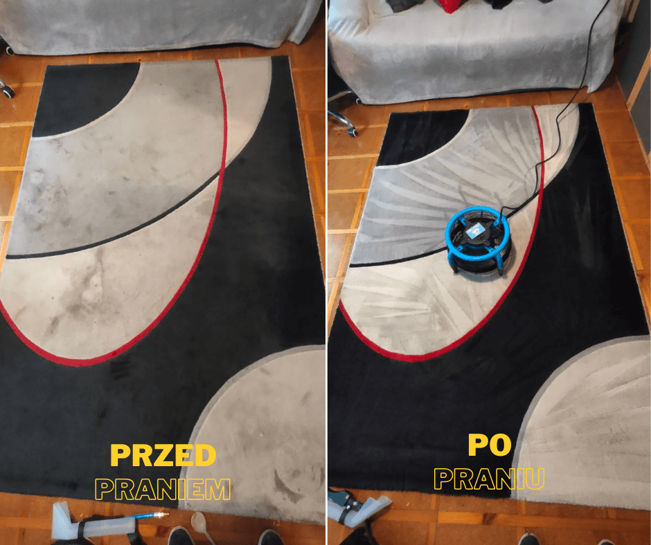 Czyszczenie dywanu