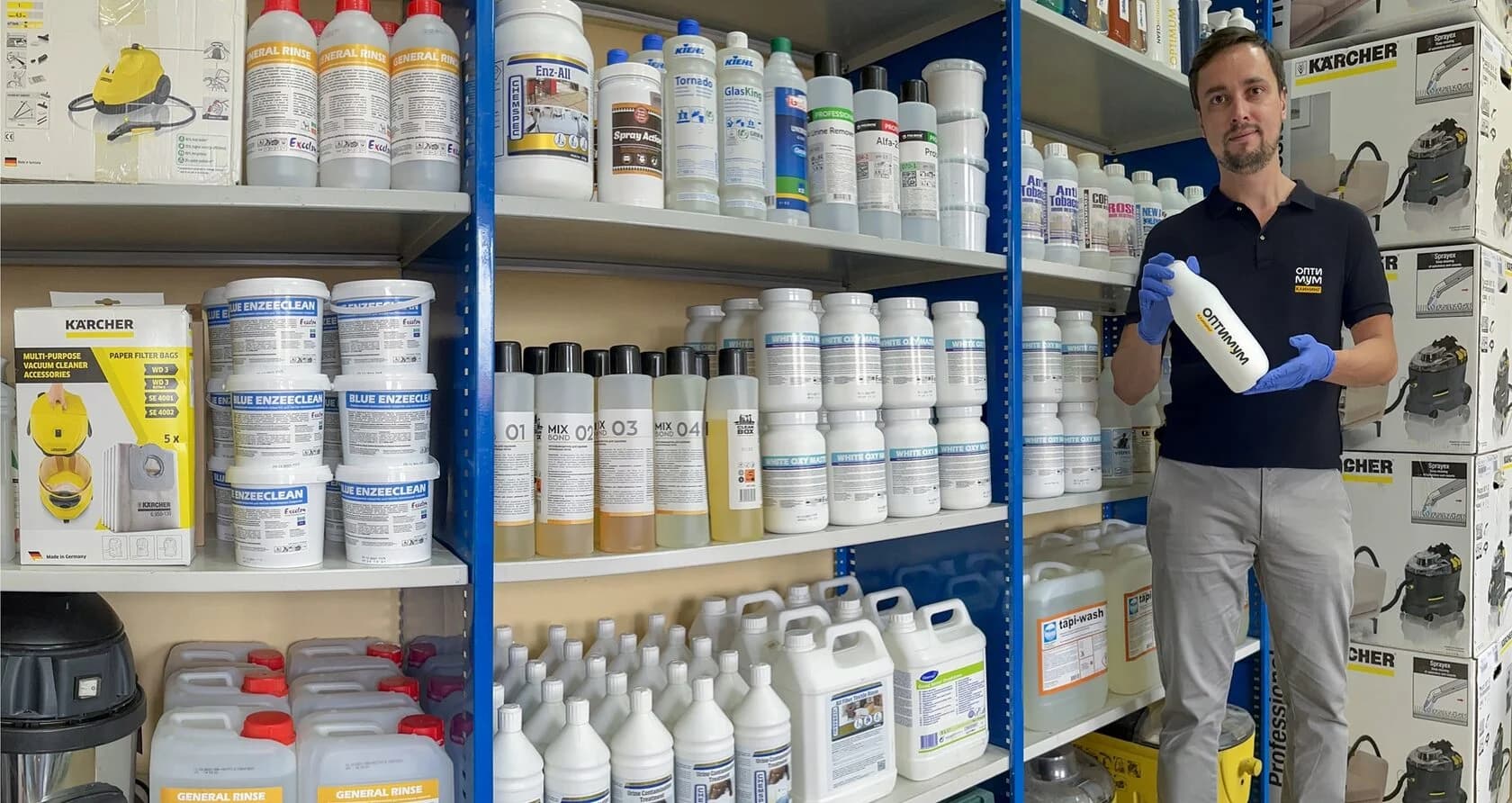 Profesjonalne środki czyszczące